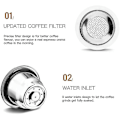 Miniatyrbillede 4 af 4: Genanvendelige Kapsler, Rustfrit Stål, 3 stk. Genopfyldnings Puder til Nespresso + 1 Tamper + 1 Ske + 1