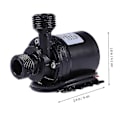 Miniatyrbilde 3 av 3: DC 12V Børsteløs Neddykbar Vannpumpe 800l/t 5m For Fontene Basseng Solsirkulasjonssystem Vannsirkulasjonssystem