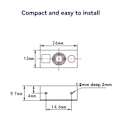 Pikkukuva 2 / 5: DC3.3V USB/232-TTL QR/DM/PDF417/Aztec Viivakoodinlukijamoduuli Windows/Android/IOS -käyttöjärjestelmille Bussi Superma -sovelluksiin