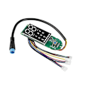 Miniatyrbilde 2 av 5: Elektrisk Sparkesykkel Tilbehør Hovedkort LED Display Dashboard for 1S Elektrisk Sparkesykkel Deler