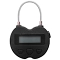 Miniatyrbillede 1 af 5: Smart Time Lock LCD Display Tidlås USB Genopladelig Midlertidig Timer Hængeslås Rejse Elektronisk Ti