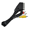 Pikkukuva 5 / 5: 1,8 m AV Scart -ääni- ja videokaapeli TV-johto NES:lle NES RGB Scart -kaapeli liitäntä