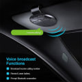 Pikkukuva 3 / 5: Bluetooth-autonäyttökaiutin, langaton handsfree-kaiutin, auton MP3-soitin mikrofonilla