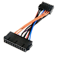 Miniatyrbilde 1 av 5: 24Pin til 14Pin Strømforsyningskabel ATX 24P til 14P Adapterkabel Hovedkort Strømforsyningskabel for Le