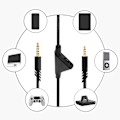 Miniatyrbillede 5 af 5: Erstatningskabel til Astro A10 A40/A40TR headsets, gaming headset kabel med lydstyrkekontrolfunktion