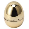 Miniatyrbild 4 av 5: 60 Minuters Äggmodell Mekanisk Timer Kök Alarmklocka Manuell Timer för Kök Guld