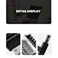 Miniatyrbild 5 av 5: Datormoderkort Typ-E USB 3.1 Typ-E Gränssnitt 90 Graders Styrvinkel Främre Typ-C Installerad