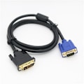 Pikkukuva 4 / 5: DVI-VGA-kaapeli VGA-DVI Uros-uros HD-kaapeli