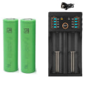 Miniatyrbild 1 av 5: 18650 litiumbatteriladdare ficklampa 18650 laddningsbar-batteri VTC6 3000MAh batteri+ USB-laddare