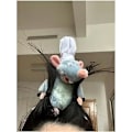 Miniatyrbillede 3 af 5: Sødt Mus Dyre Remy Ratatouille Plys Legetøj Pandebånd til Kvinder