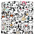Pikkukuva 1 / 5: 50 kpl Eläin Graffiti Tarrat Vedenkestävät Kannettava Luistelu - Panda monivärinen