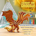 Miniatyrbild 2 av 5: Godzilla: King Of The Monsters - King Ghidorah Actionfigur
