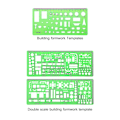 Miniatyrbild 4 av 5: 6 st Architect Multi Purpose Ritverktygsmall Set Husplan Inredning och Möbelritning