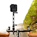 Miniatyrbild 2 av 5: Aluminiumförlängningsarm förlängd selfiefäste med 1/4 tums stativadapterset Kompatibel -för Insta 360 One R X Go Pro Max-kamera