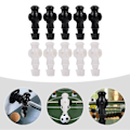 Miniatyrbillede 2 af 3: 10 stk Fodboldmaskine Spiller Fodboldmaskine Fodboldmand Bordfodboldspillere Udskiftningsdele