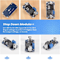 Miniatyrbild 5 av 5: 6-pack LM2596 DC-DC-omvandlare 3,0-40V till 1,5-35V Strömförsörjningsmodul (6-pack)