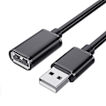Miniatyrbild 1 av 3: 3M USB 2.0 Svart förlängningskabel för data, hane till hona