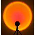 Miniatyrbillede 2 af 4: Solnedgangsprojektorlampe, Stemningslys mod Angst, LED Solopgangslampe Projektor, Romantisk