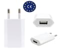 Miniatyrbillede 2 af 2: USB strømadapter fra 230V til 5V USB Type A med 1A, 5W kompatibel med iPhone