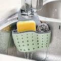 Miniatyrbild 5 av 5: 1 st. multifunktionellt disksvampställ i silikon med justerbar rem – organisera disksvampar, köksutrustning med mera!