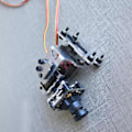Miniatyrbild 2 av 5: 2-axlig Gimbal FPV Gimbal Drone Gimbal med 2 metallservon för flygplanskamera, aluminiumlegering