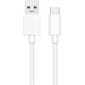 Miniatyrbilde 1 av 3: Offisiell Oppo DL129 VOOC USB Type C til USB Type A Datakabel - Hvit (Bulkpakket)