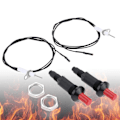 Miniatyrbilde 4 av 5: Universal Piezo-tenningsgnist-tenner for gassgrill, BBQ og komfyr - Ny