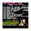 Miniatyrbillede 3 af 5: Forever GAMES OF NES 852-i-1 (405+447) Spilpatron til NES Konsol, 1024MBit Flash Chip i brug - Sort