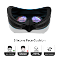 Miniatyrbild 3 av 10: Elite Head Strap med innovativ mjuk silikon infällbar andningsdyna för Pico 4 VR headset svart