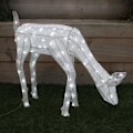 Miniatyrbillede 1 af 4: MonsterShop LED Doe oplyst juledekoration 200 lyse hvide LED'er indendørs eller udendørs have Fantastisk festlig