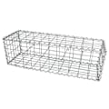 Pikkukuva 2 / 4: Setti 6 hopea-gabion-koria galvanoidusta teräksestä ulkotilojen maisemointiprojekteihin, 100 x 30 x 30 cm Galvaniserat stål