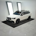 Pikkukuva 4 / 4: Lattia 225 Musta Tuulettuva Moduuli Autotalli Uniikki 6 x 6 M Svart