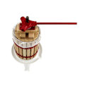 Miniatyrbild 4 av 4: Traditionell 12 liters fruktpress för juicer, viner och cider