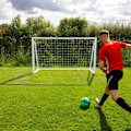 Miniatyrbillede 2 af 4: Fodboldmål 1,8 x 1,2 m Vit