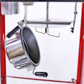 Miniatyrbillede 2 af 4: 8 oz Popcorn Maker og Candy Candy Machine med vogne