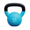 Miniatyrbillede 1 af 4: Kettlebell 12 kg blå, baseplade og ergonomisk håndtag