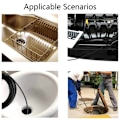 Miniatyrbild 7 av 9: 7MM 6 LED Endoskop Vattentät Borescope Inspektionskamera 2m 2m
