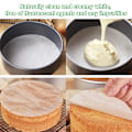 Miniatyrbild 4 av 8: Runt Bakplåtspapper, Non-Stick Förskurna Formar 6 Tum Vattenresistenta och Fettavvisande Ark för Daglig Användning i Kök och Restaurang