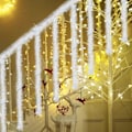 Miniatyrbild 4 av 5: 26,2 fot Iridescent vit julgransgirlang - Dekoration f?r alla ?rstider