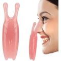 Miniatyrbild 2 av 5: Gua Sha Ansiktsverktyg, N?smasssage H?g N?sbro Scraper Gua Sha Massagverktyg f?r N?s K?klinje Formning Svullnad Reducerande (Rosa)