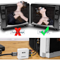 Miniatyrbild 6 av 6: HDMI till RCA-omvandlare, kompositvideo-ljudomvandlare med digitala lågenergichips för plug and play-upplevelse, stöder PAL NTSC och