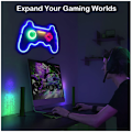 Miniatyrbild 5 av 5: Spelform Neonskylt LED V?gg Neonljus Coola Nattskyltar USB-drivna 41*27.5*1.6CM