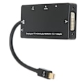 Miniatyrbild 6 av 8: DP-omvandlare 4-i-1 Lättviktig Portabel 1920x1080P HD-överföring Portabel Lättviktig Mini Displayport-omvandlare