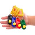 Miniatyrbild 3 av 4: 7-pack universella hundtr?ningsklickers med handledsremmar, olika f?rger p? hundtr?nings- och lydnadshj?lpmedel, slumpm?ssiga f?rger