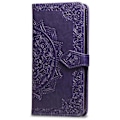 Miniatyrbild 4 av 6: iPhone 7/8/SE (2020/2022) - Mandala Läder Fodral - Lila