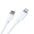 Miniatyrbild 2 av 2: iPhone Snabbladdare USB C till Lightning - 20W - 2 METER - (iPhone/AirPod laddkabel)
