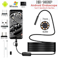 Miniatyrbild 2 av 9: 7MM 6 LED Endoskop Vattentät Borescope Inspektionskamera 3.5M 3.5M