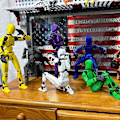 Miniatyrbild 4 av 5: T13 Actionfigur, Titan 13 3D-tryckt Actionfigur, Lucky 13 Actionfigur, Nova 13 Actionfigur Dummy 13 Actionfigur Greenblue Greenblue