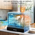 Miniatyrbild 3 av 5: BLITZHOME B?nkdiskmaskin Mini Diskmaskin – 9 Program endast 5.2L vatten Vit