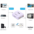 Miniatyrbild 4 av 6: HDMI till RCA-omvandlare, kompositvideo-ljudomvandlare med digitala lågenergichips för plug and play-upplevelse, stöder PAL NTSC och